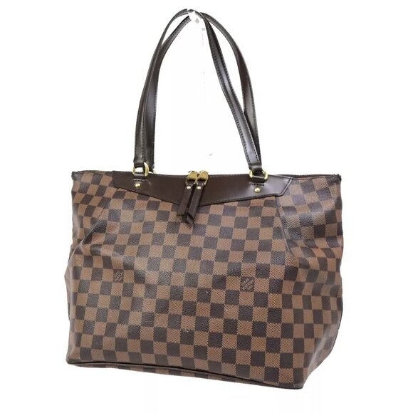 LOUIS VUITTON Westminster GM Shoulder Bag Damier Ebene Leather N41103 18ED316 - Picture 1 of 15